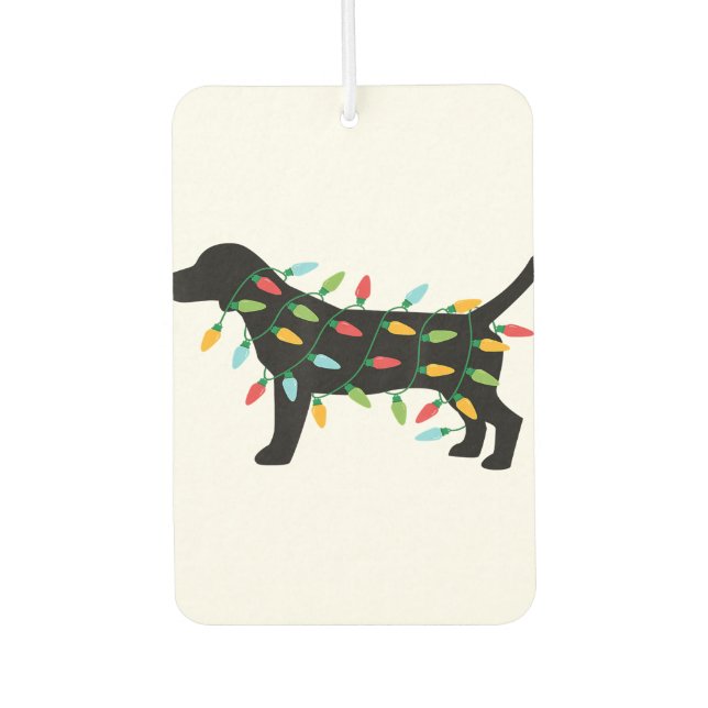 Funny Christmas Ornament | Christmas tree decor Car Air Freshener (Front)