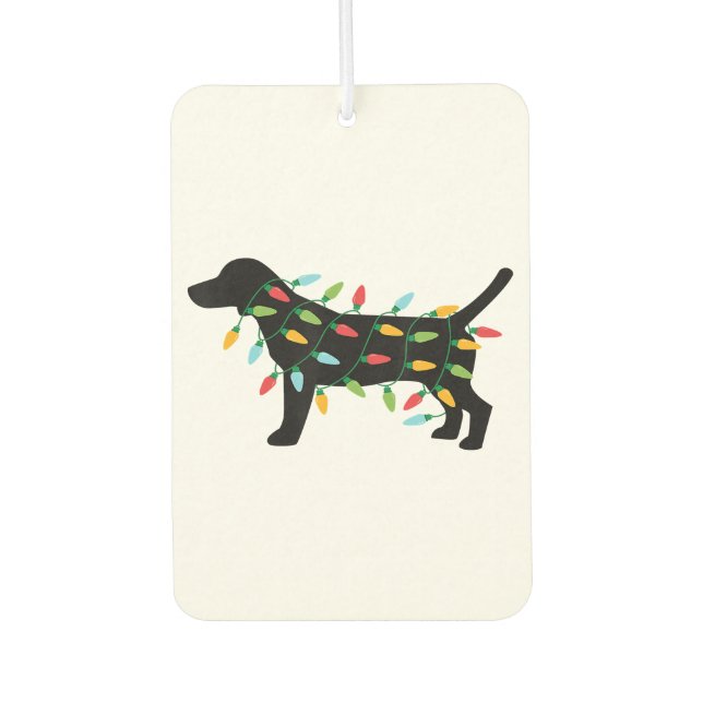 Funny Christmas Ornament | Christmas tree decor Car Air Freshener (Front)