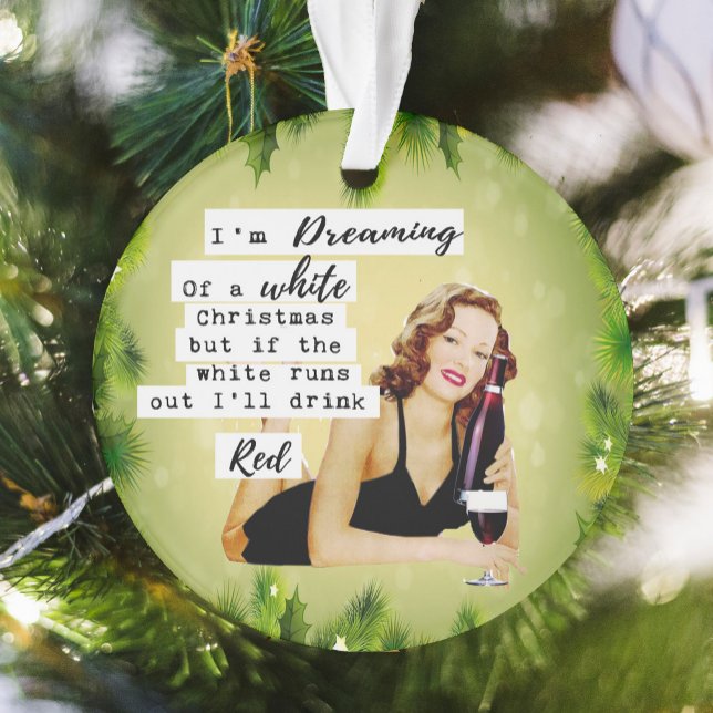 Funny Christmas Ornament For Her Friend Sassy (Creator Uploaded)