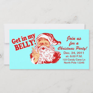 Funny Christmas Party Invitations
