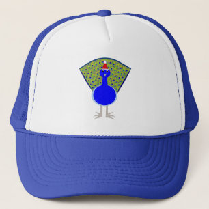 Funny Christmas Peacock Trucker Hat