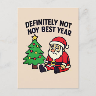 funny Christmas Postcard