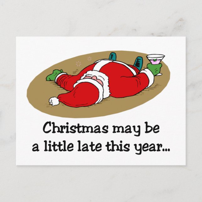 Funny Christmas Postcard (Front)