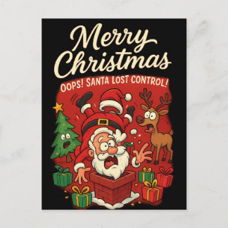 funny Christmas Postcard