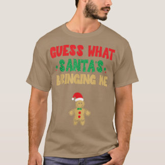 Funny Christmas Pregnancy Announcement Pregnant 20 T-Shirt