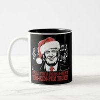 Funny Christmas President Trump Pyjamas Ugly Xmas