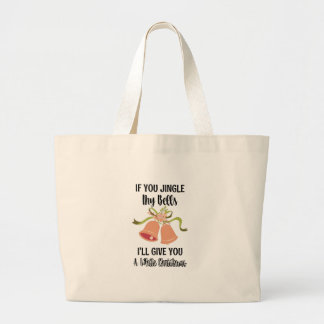 Funny Christmas Quote - Best Xmas Gift Large Tote Bag