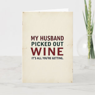 Funny Christmas Quote Card
