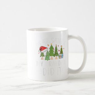 Funny Christmas Quote Sayings Dear Santa My Grandp Coffee Mug