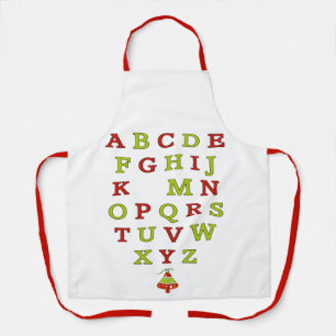 Funny Christmas Rebus NoEL Apron