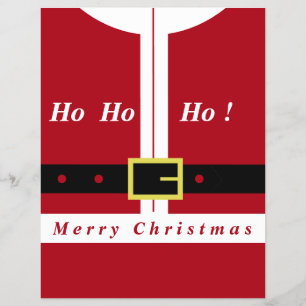 Funny Christmas Santa Claus Flyers