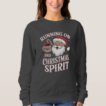 Funny Christmas Santa Coffee Lover Design