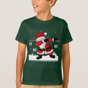 Funny Christmas Santa Dabbing T-Shirt