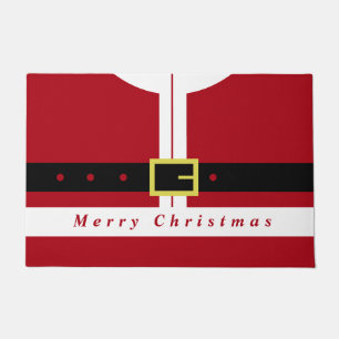 Funny Christmas Santa Doormat
