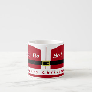 Funny Christmas Santa Espresso Cup