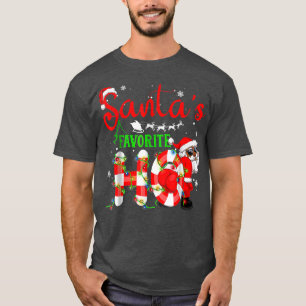 Funny Christmas Santas Favourite Ho Xmas T-Shirt