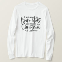 Funny Christmas Saying Bake & Watch Movies