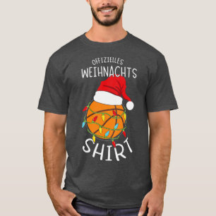 Funny Christmas Saying Basketball  T-Shirt