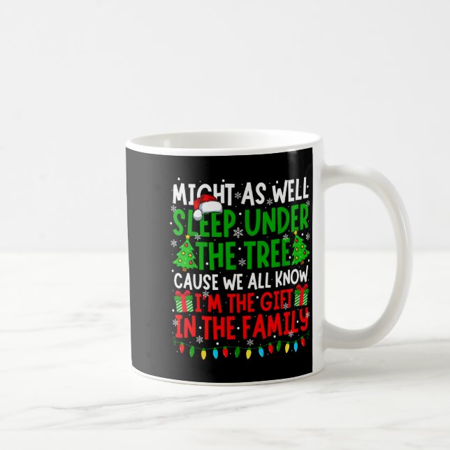 Funny Christmas Saying Retro Xmas Sarcastic Men Wo Coffee Mug (Right)