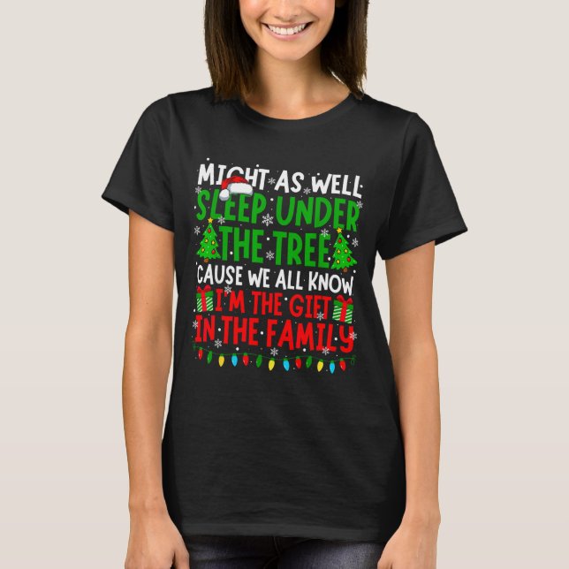 Funny Christmas Saying Retro Xmas Sarcastic Men Wo T-Shirt (Front)