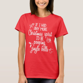 Funny Christmas Shirt Women Holiday Tee Adult