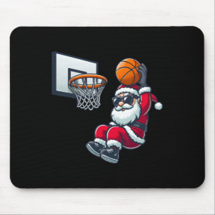 Funny Christmas Sketll Santa Playing Sketll Boys M Mouse Mat