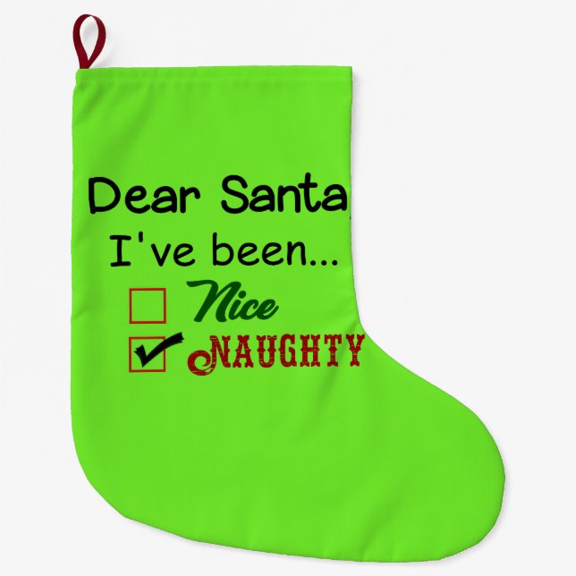 Funny Christmas Stocking (Front)