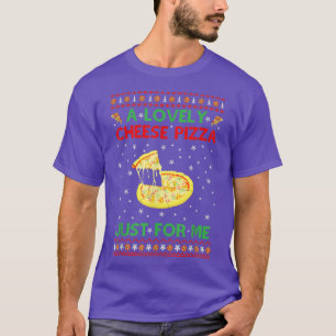 Funny Christmas Sweater A Lovely Cheese Pizza Cost