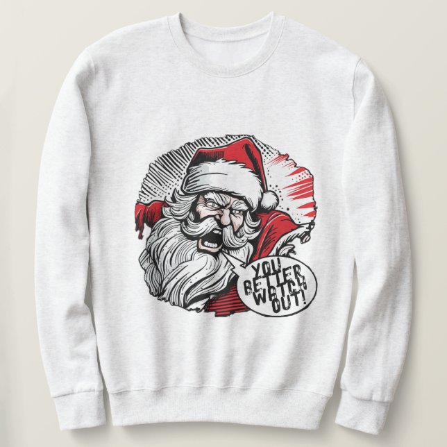 Funny Christmas Sweatshirt (Design Front)