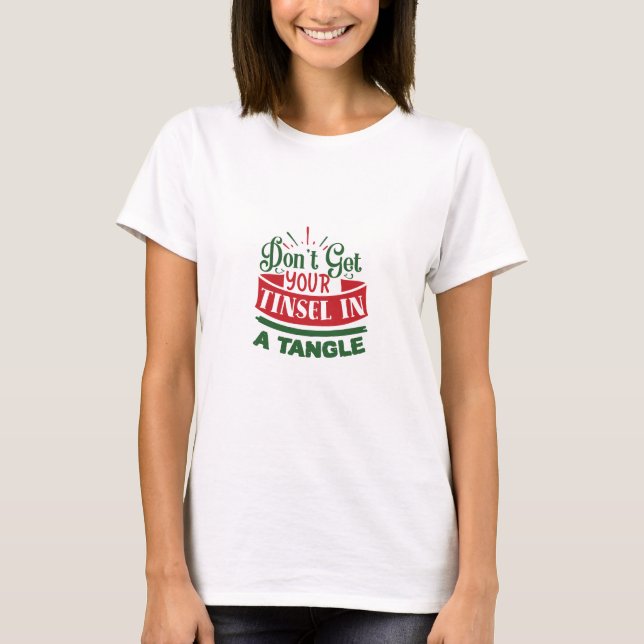 Funny Christmas  T-Shirt (Front)