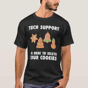 Funny Christmas Tech Support Computer Programmer T-Shirt