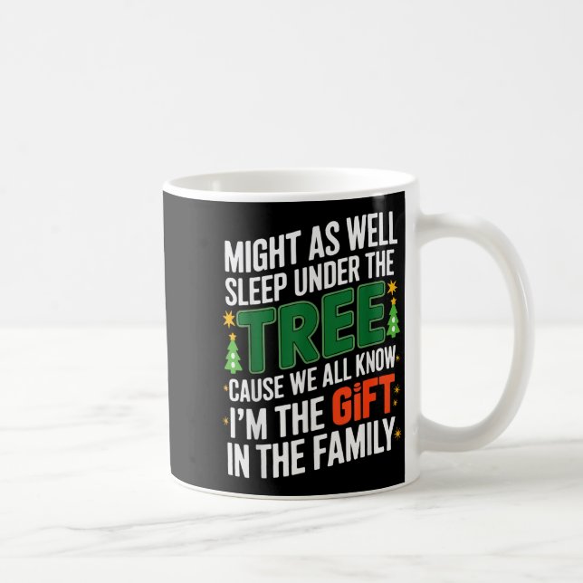 Funny Christmas Tee Shirts Kids Mens Xmas Pyjamas  Coffee Mug (Right)