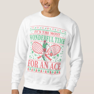 FUNNY CHRISTMAS TENNIS QUOTES UGLY SWEATER