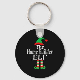 Funny Christmas The Home Builder Elf Developer Arc Key Ring