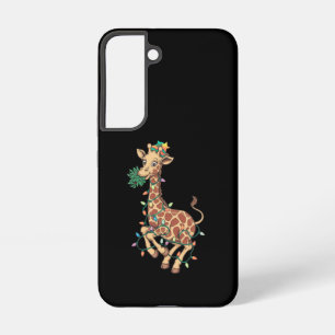 Funny Christmas Tree Giraffe Lover Gift Love  Samsung Galaxy Case