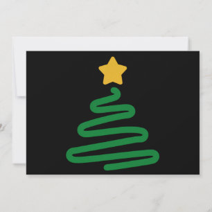 Funny Christmas Tree Holiday Card