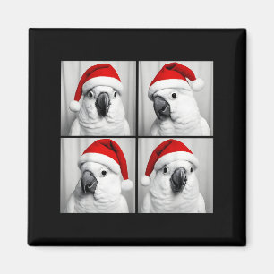 Funny Christmas Umbrella Atoo Santa Photo Booth Pa Magnet