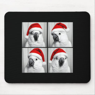 Funny Christmas Umbrella Atoo Santa Photo Booth Pa Mouse Mat