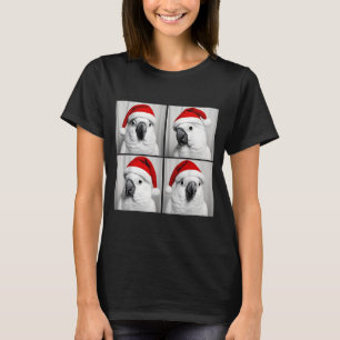 Funny Christmas Umbrella Atoo Santa Photo Booth Pa T-Shirt