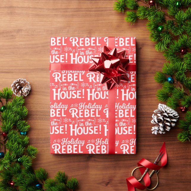 Funny Christmas Wrapping Paper (Holiday Gift)