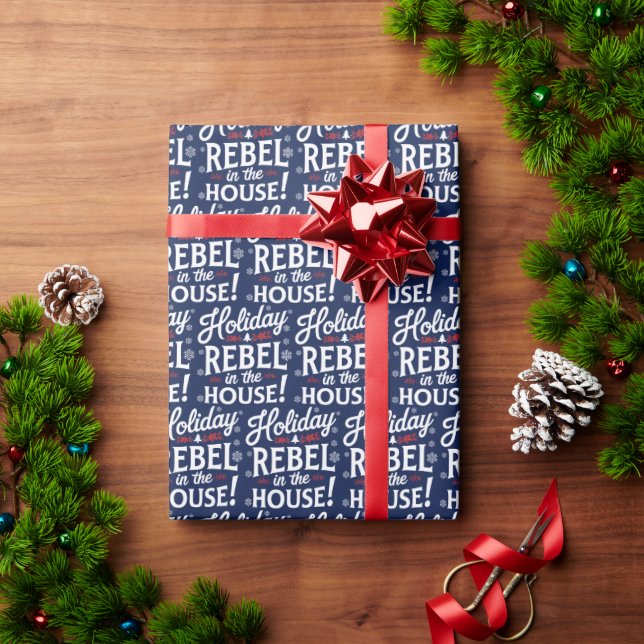 Funny Christmas Wrapping Paper (Holiday Gift)