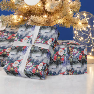 Funny Christmas Wrapping Paper Happy Friends