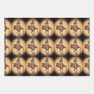 Funny Christmas Wrapping Paper Sheet