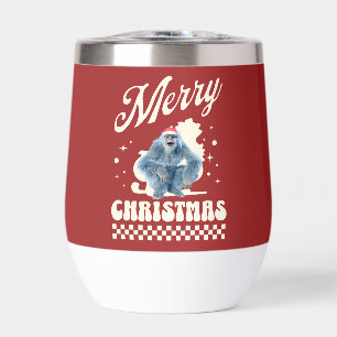 Funny Christmas Yeti Holiday Humour