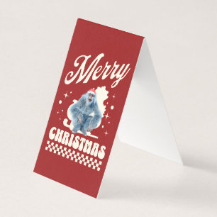 Funny Christmas Yeti Holiday Humour