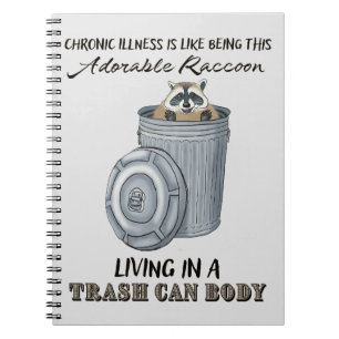 Funny Chronic Illness Gift, Chronic Illness Joke Notebook