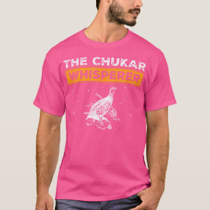 Funny Chukar Whisperer Chukar Partridge Hunting Bi T-Shirt