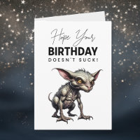 Funny Chupacabra Pun Birthday