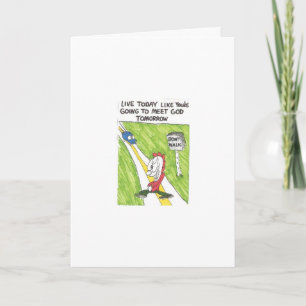 Funny church sayings - Greeting Card