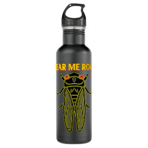 Funny Cicada  Mega Brood XIX XIII 13 17 Year Cicad 710 Ml Water Bottle